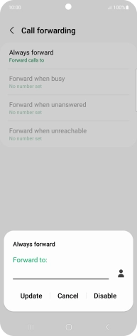Press Disable. Press Disable.