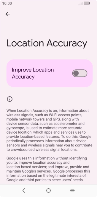 If you press the indicator next to If you press the indicator next to