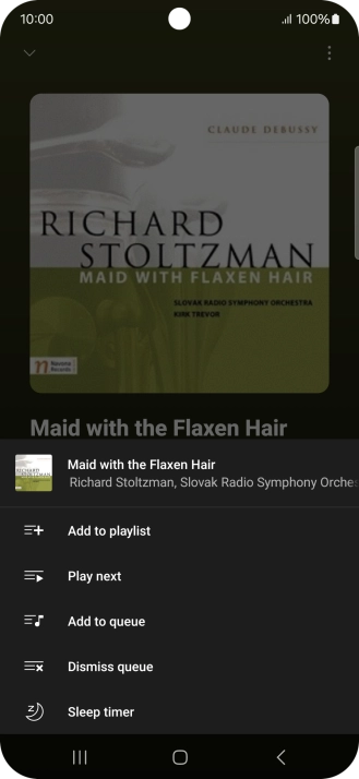 Press the add icon. Press the add icon.