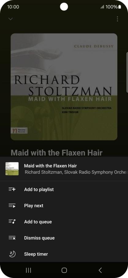 Press the add icon. Press the add icon.