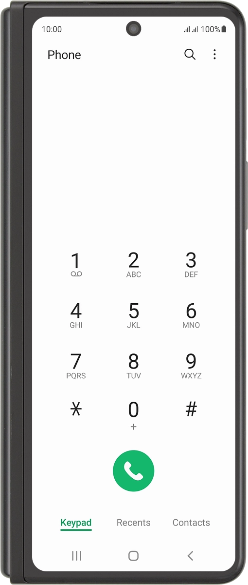 Press Keypad.