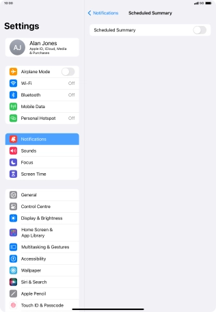 Press the indicator next to Press the indicator next to