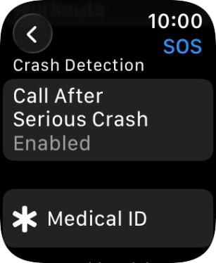 Press Medical ID.