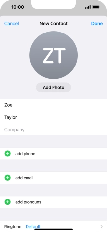 Press add phone. Press add phone.