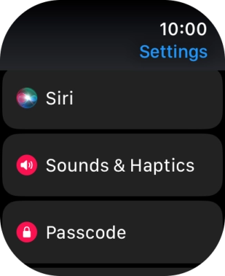 Press Passcode.