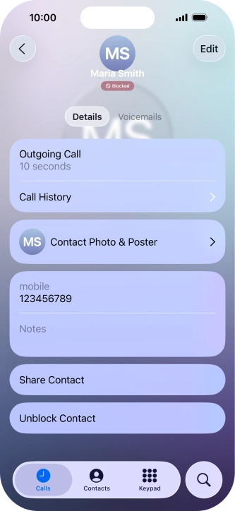 Slide your finger upwards starting from the bottom of the screen to return to the home screen.
