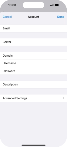 Press Advanced Settings.