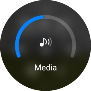Slide the circle to select the required volume. Slide the circle to select the required volume.