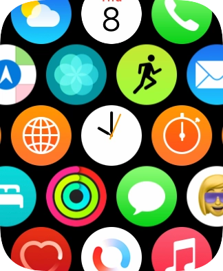 Press the Activity icon. Press the Activity icon.
