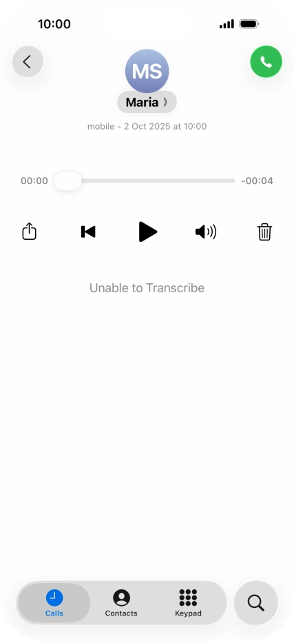 Press the play icon.