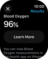 Your result is displayed on the screen. Your result is displayed on the screen.