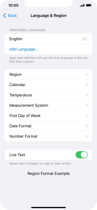 Press Add Language.... Press Add Language....