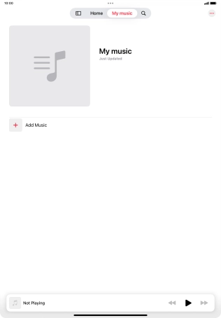 Press Add Music. Press Add Music.