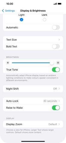Press Auto-Lock. Press Auto-Lock.