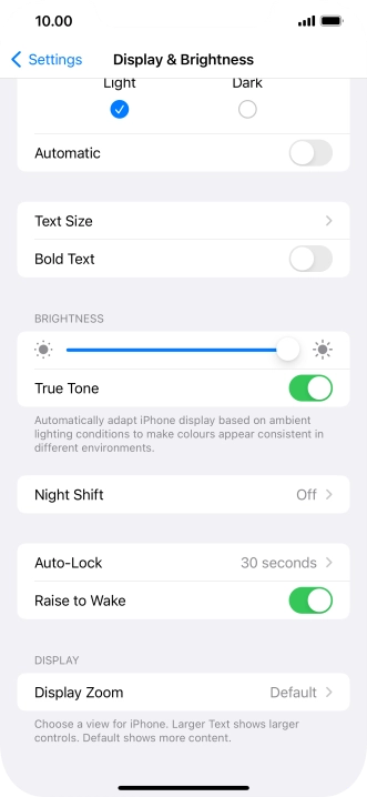 Press Auto-Lock. Press Auto-Lock.