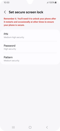 Press the required phone lock code and follow the instructions on the screen to create an additional phone lock code. Press the required phone lock code and follow the instructions on the screen to create an additional phone lock code.