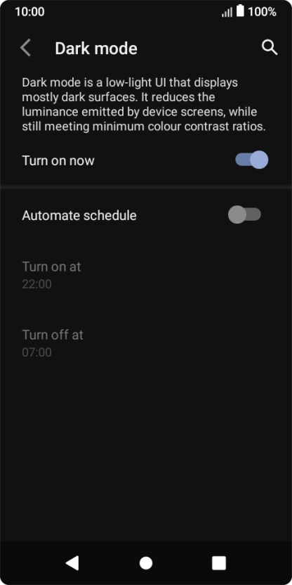 Press the indicator next to Press the indicator next to