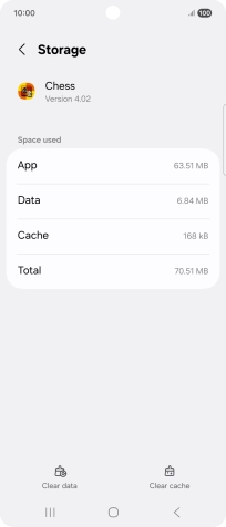 Press Clear cache. Press Clear cache.