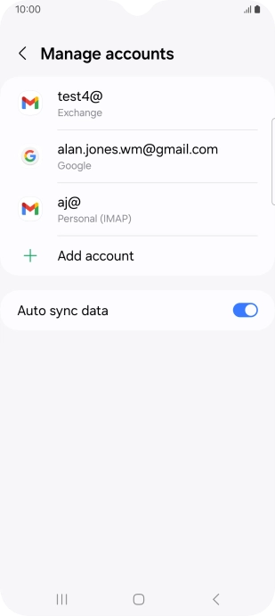 Press the Home key to return to the home screen. Press the Home key to return to the home screen.