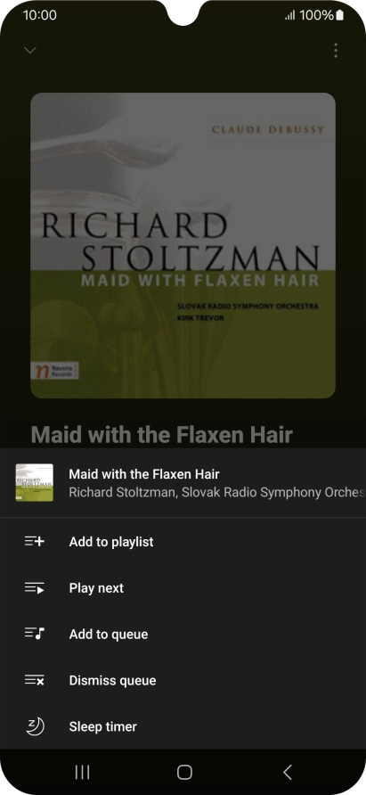 Press the add icon.