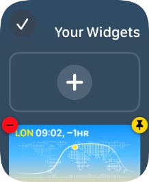Press the confirm icon.