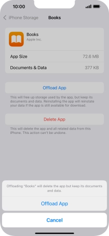 Press Offload App.