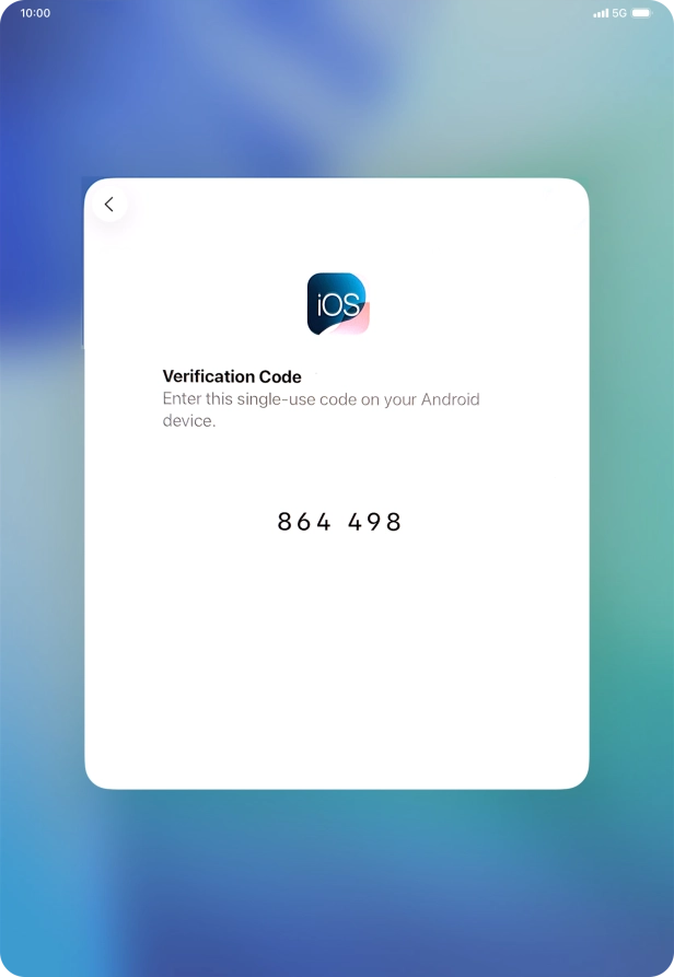 Follow the instructions on the screen and in the 