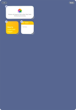 Press the add icon.