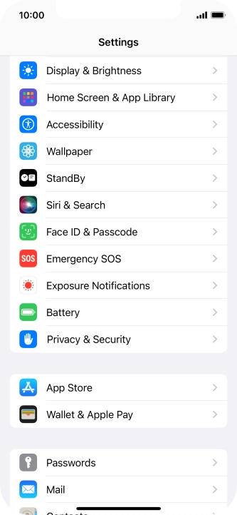 Press App Store.