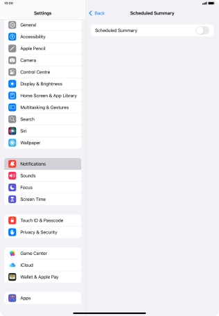 Press the indicator next to Press the indicator next to