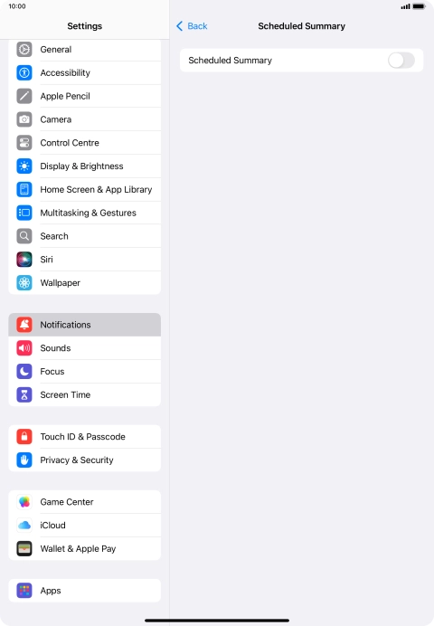 Press the indicator next to Press the indicator next to