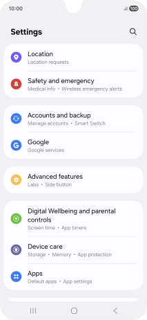 Press Google.