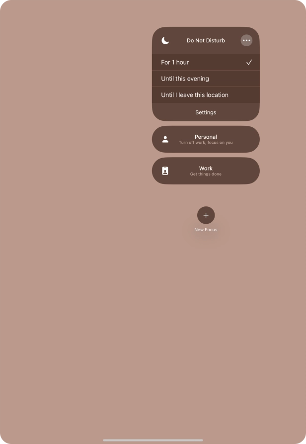 Slide your finger upwards starting from the bottom of the screen to return to the home screen.