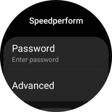 Press Password.