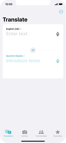 Press the first drop down list.