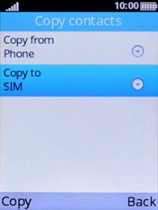 Select Copy.