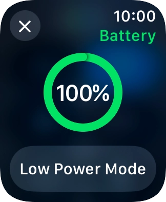 Press Low Power Mode. Press Low Power Mode.
