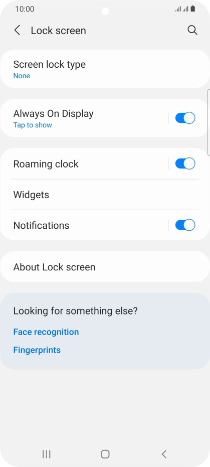 Press the Home key to return to the home screen. Press the Home key to return to the home screen.