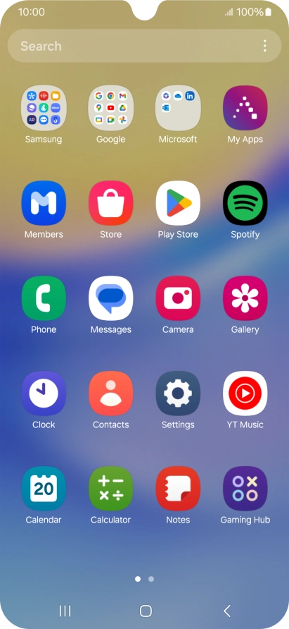 Press Play Store.