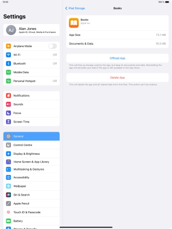 Press Offload App.