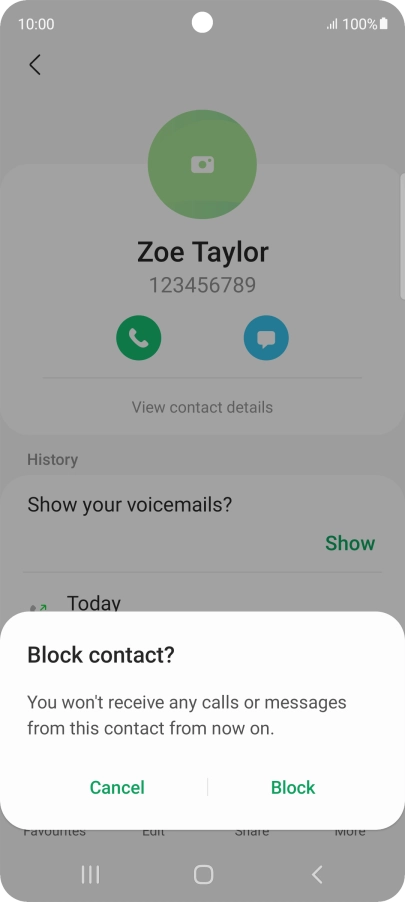 Press Block. Press Block.