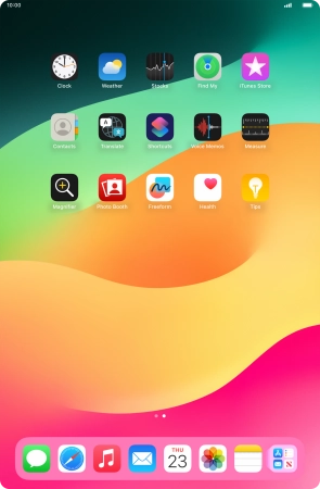 To add an application to Dock, press and hold the required application and drag it downwards to the left side of Dock.