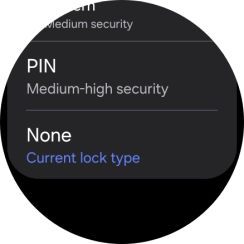 Press None.