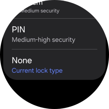Press None.