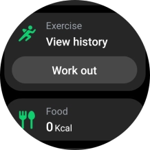 Press Work out.