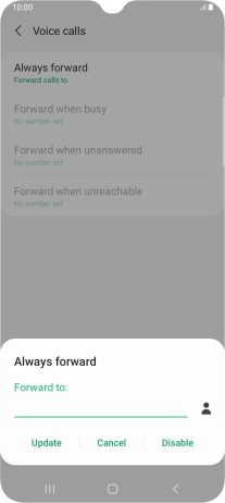 Press Disable.