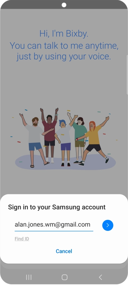 Press arrow right. Press arrow right.