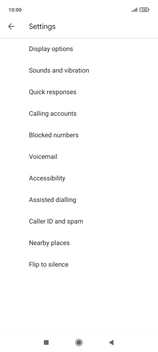 Press Calling accounts. Press Calling accounts.