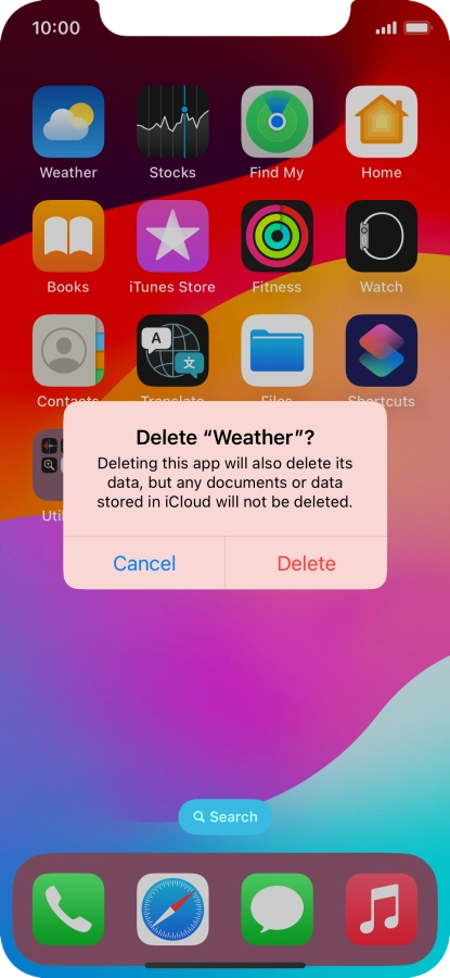 Press Delete. Press Delete.