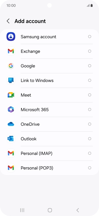 Press Google.